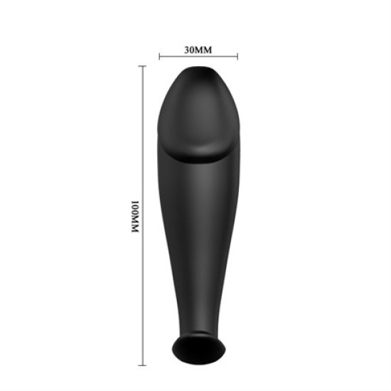 12 Fonksiyon Kumandalı 10 cm Titreşimli Anal Plug