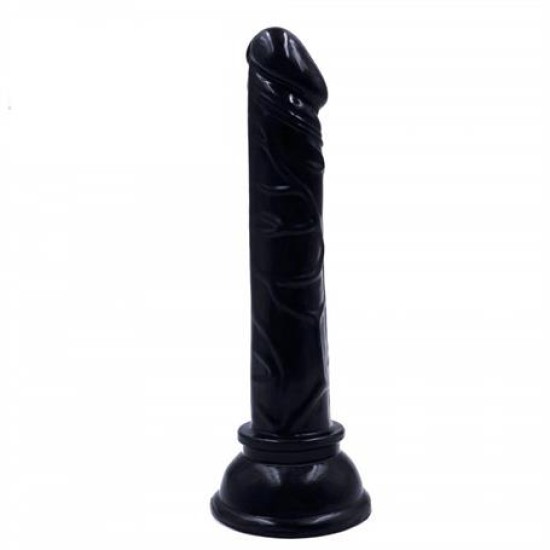 13 cm Belden Bağlamalı Testissiz Vantuzlu Realistik Zenci Penis Anal Vajinal Dildo