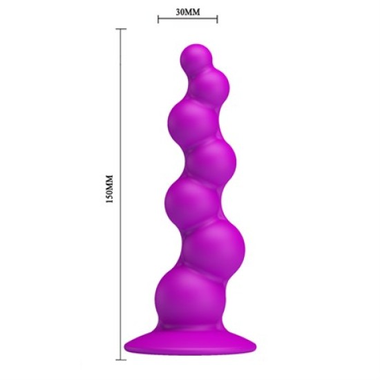 15 cm Sıralı Boğumlu Anal Açıcı Plug