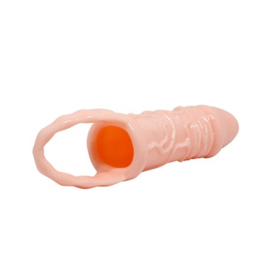 15 cm Yumuşak Silikon Penis Kılıfı