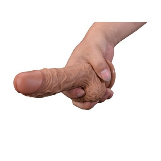 17 cm Realistik Vantuzlu Dildo Penis