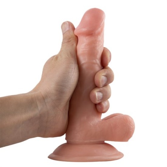 17 cm Realistik Vantuzlu Dildo Penis