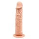 20 cm Belden Bağlamalı Realistik Vantuzlu Dildo Penis Set