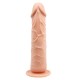 20 cm Belden Bağlamalı Realistik Vantuzlu Dildo Penis Set