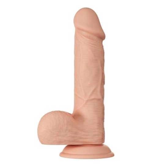 Belden Bağlamalı 21.8 cm Gerçekçi Kalın Dildo Penis - Bahamut