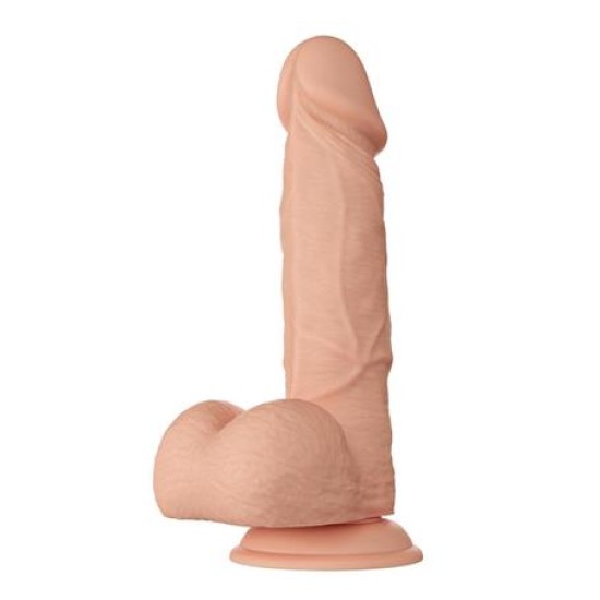 Belden Bağlamalı 21.8 cm Gerçekçi Kalın Dildo Penis - Bahamut