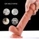 21,5 cm Uzaktan Kumandalı Su Fışkırtmalı Vantuzlu Realistik Dildo Penis