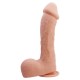 22,2 cm Realistik Vantuzlu Dildo Penis - Johnson