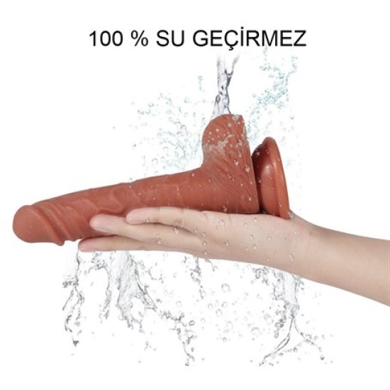 23 cm İleri Geri Hareketli Gerçekçi Silikon Vantuzlu Penis - William Thrusting