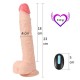 23 cm Oynar Başlı Uzaktan Kumandalı Titreşimli Dildo - Jeff