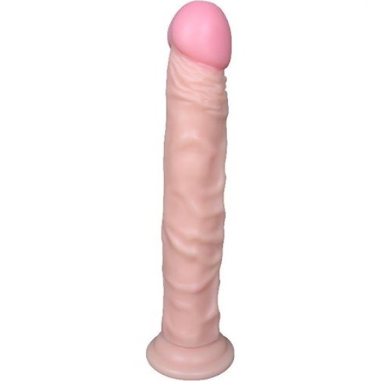 24 cm Belden Bağlamalı Realistik Testissiz Dildo Penis Set