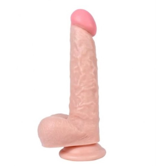 25,5 cm Belden Bağlamalı Realistik Dildo Penis Set