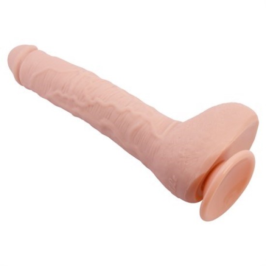 27 cm Belden Bağlamalı Büyük Boy Realistik Vantuzlu Dildo Penis