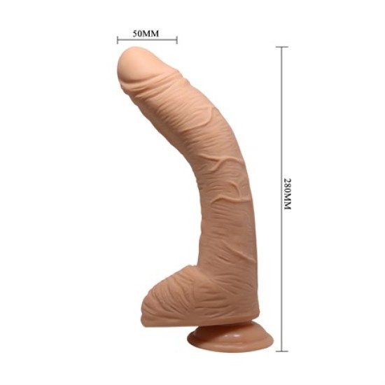 28 cm Gerçekçi Kalın Dildo Penis - Alex