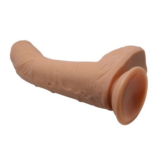 28 cm Belden Bağlamalı Gerçekçi Kalın Dildo Penis - Alex