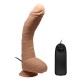 28 cm Titreşimli Gerçekçi Kalın Dildo Penis - Alex