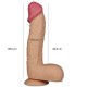 28,5 cm Gerçekçi Uzun & Kalın Dildo Penis - King Sized