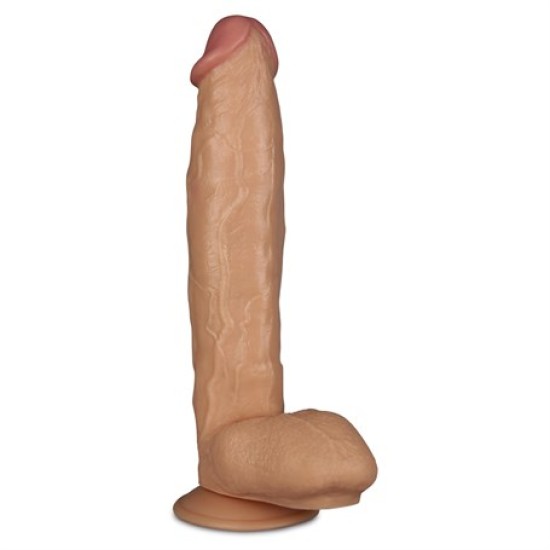 30 cm Gerçekçi Ekstra Uzun & Kalın Dildo Penis - King Sized