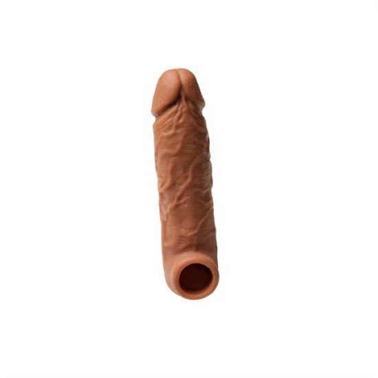 3,5 cm Dolgulu Realistik Penis Kılıfı