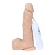 18 cm Belden Bağlamalı Titreşimli Realistik Dildo Penis Set