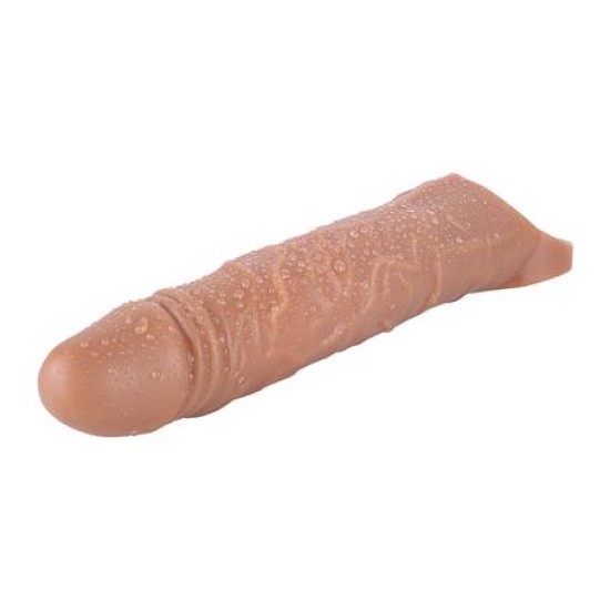 6 cm Dolgulu Realistik Penis Kılıfı