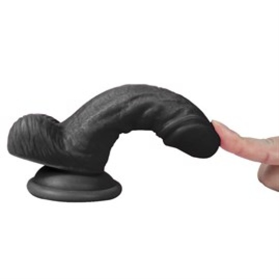 13 cm Realistik Zenci Dildo Penis - Vincy