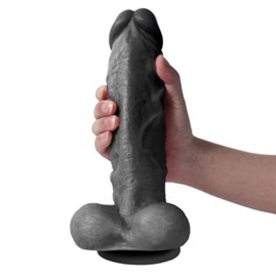 27 cm Realistik Zenci Dildo Penis - J. King