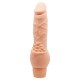 Güçlü Titreşimli 19,5 cm Realistik Vibratör Gerçekci Penis Dildo