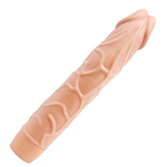 Güçlü Titreşimli 22,5 cm Realistik Vibratör Gerçekci Penis Dildo