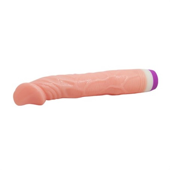 Güçlü Titreşimli 22 cm Realistik Vibratör Gerçekci Penis Dildo