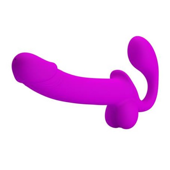 Su Fışkırtmalı Çift Taraflı G-Spot Strapon Penis - Kelpie 