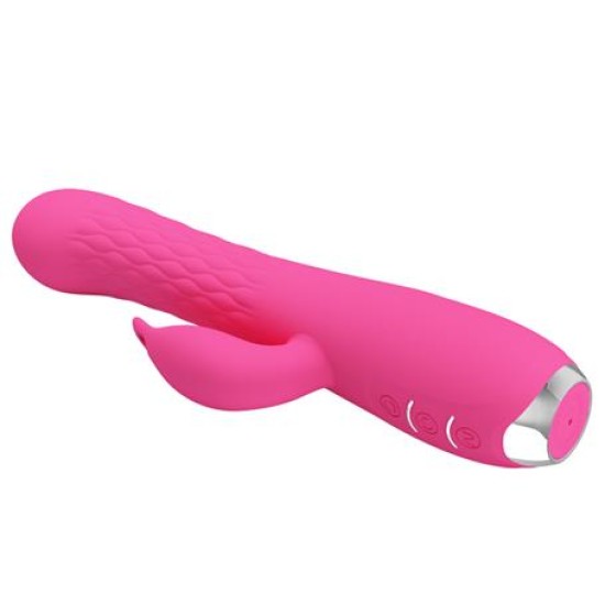 USB Şarjlı 12 Titreşim & 3 Rotasyon Fonksiyonlu Teknolojik G-Spot Vajinal Vibratör